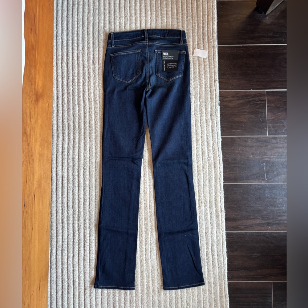 PAIGE Skyline Straight Leg Jeans in Gardena, Women’s 26 inch, NWT - Picture 4 of 10